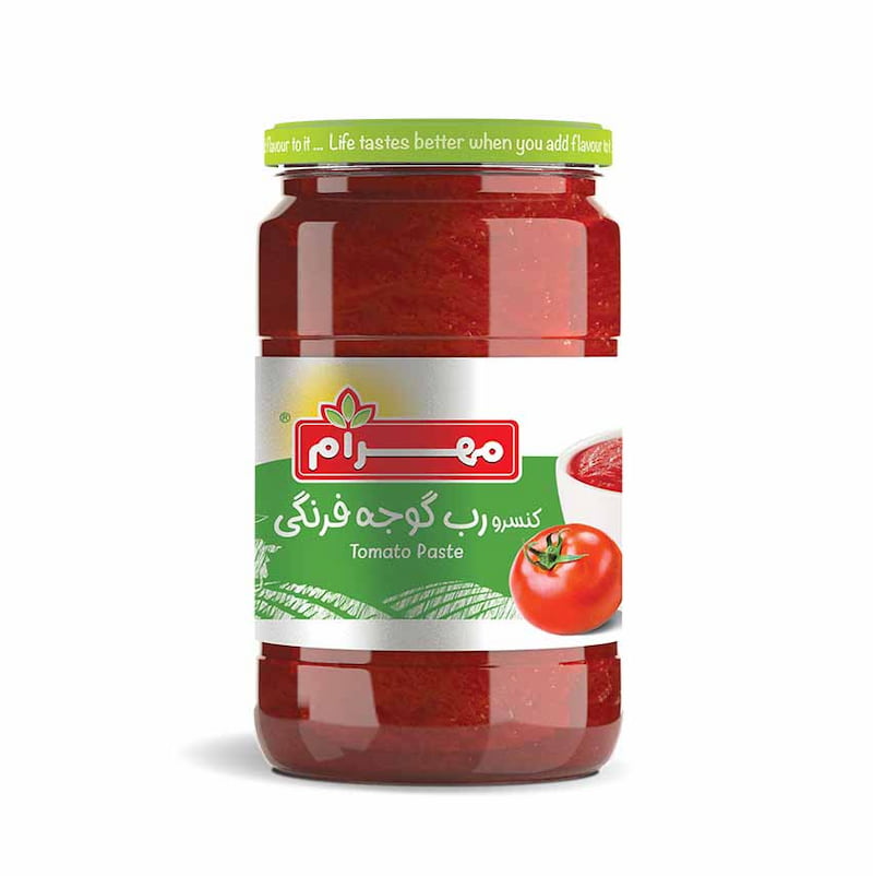 رب گوجه فرنگی مهرام با عصاره طبیعی گوجه و طعم ماندگار